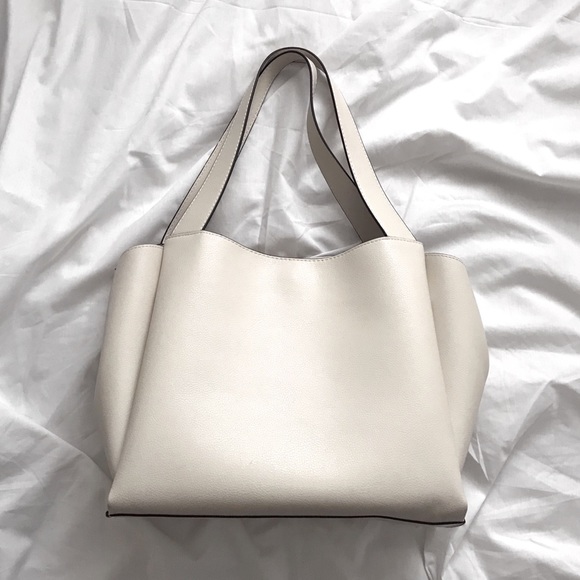 Zara Handbags - ZARA Light off white on the go bag